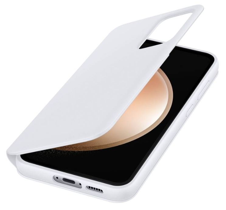 Etui Samsung Smart View Wallet Cover Case białe do Galaxy S23 FE