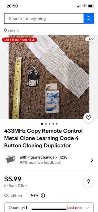 Remote control для брами