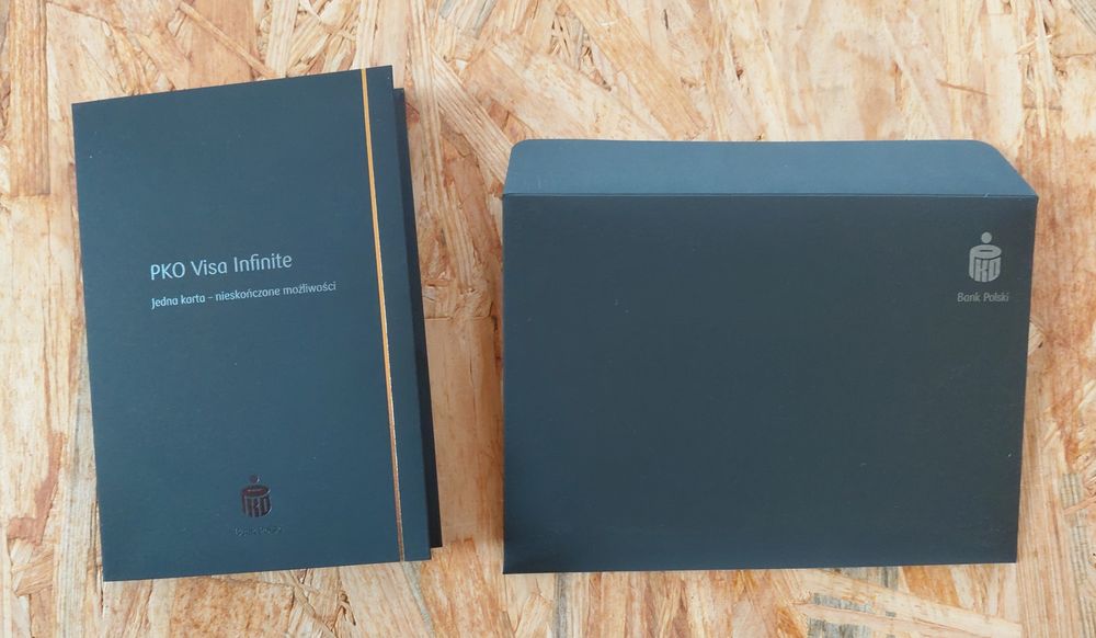 Etui na prestiżową kartę kredytową.