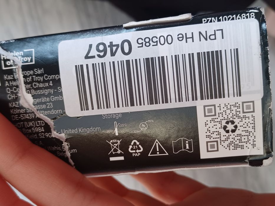 Termometr do ucha douszny BRAUN IRT6520 THERMOSCAN 7 AGE PRECISION