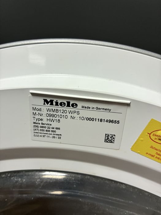 Pralka  automatyczna Miele W1