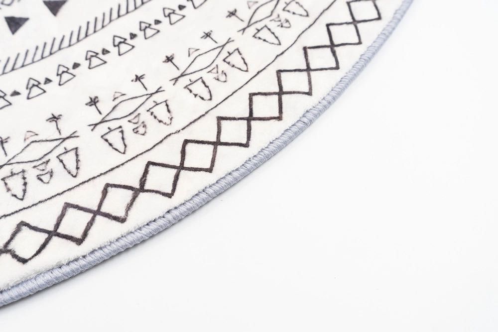 NOWY Dywan okrągły Villago Home NOVA Zenit 200x200 cm orientalny wzór