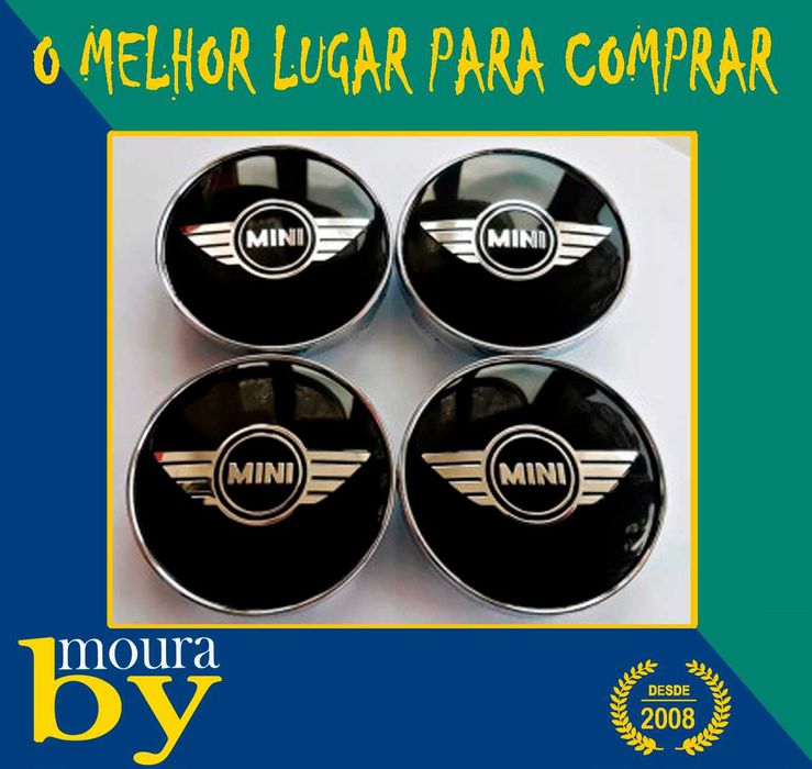 decoração Mini Cooper emblemas frontais e traseiros interiores