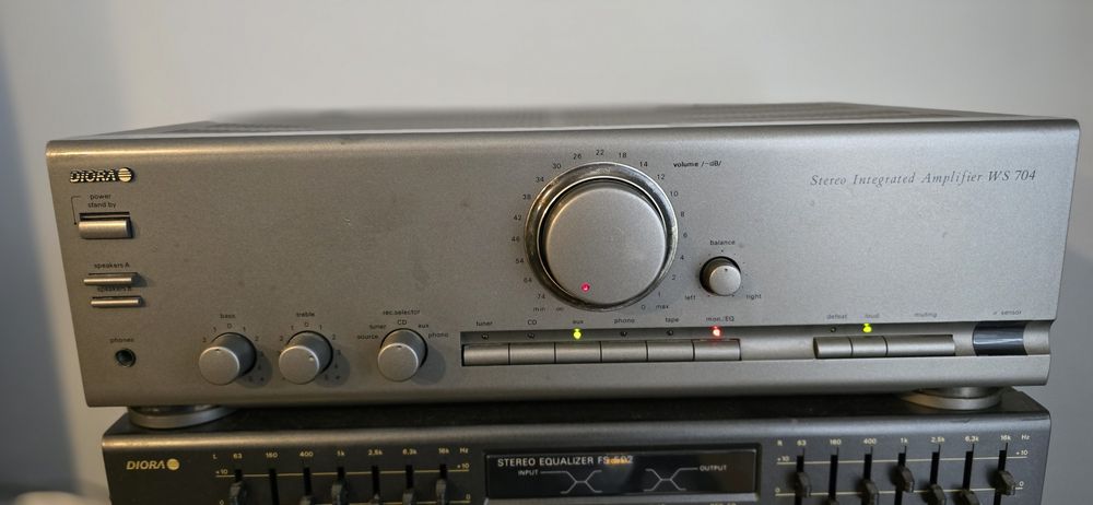 Wzmacniacz Stereo DIORA WS 704 – Legendarna Polska Moc