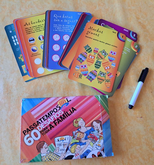 Jogos e passatempos de cartas diversos