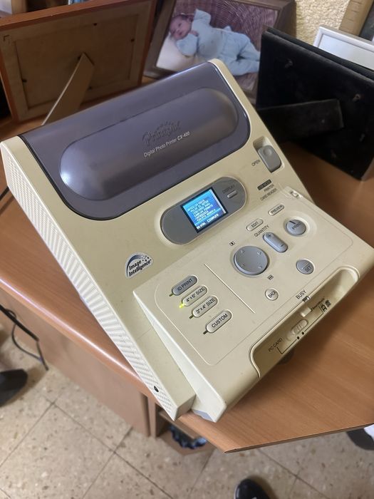 Fujifilm Printpix CX-400 Digital Photo Printer + Cabos + Consumíveis