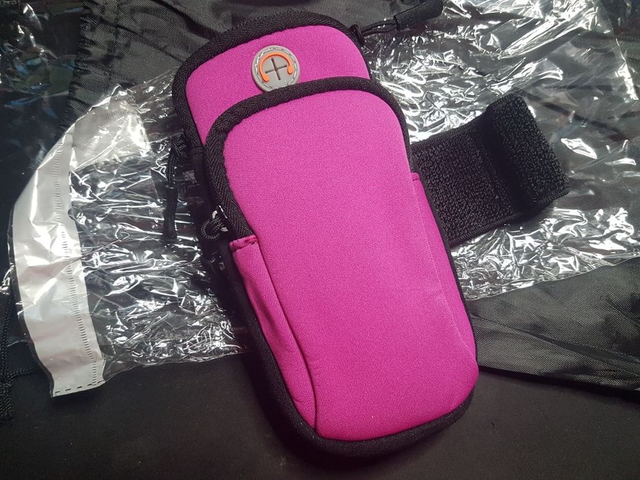 Cinto desportivo de transpiração + bolsa NOVO