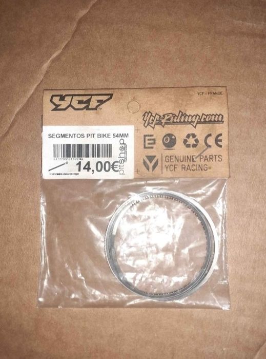 Segmentos pit bike 54mm