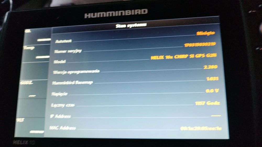 Echosonda humminbird helix 10 SI Gen2N cały zestaw