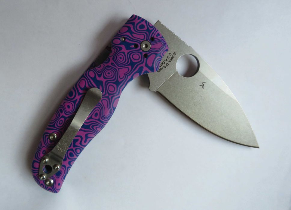 nóż składany spyderco shaman CUSTOM