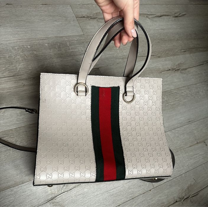 Torebka shopper shopperka na ramie gucci