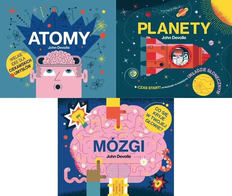 Pakiet Atomy / Planety / Mózgi. Nowy Produkt