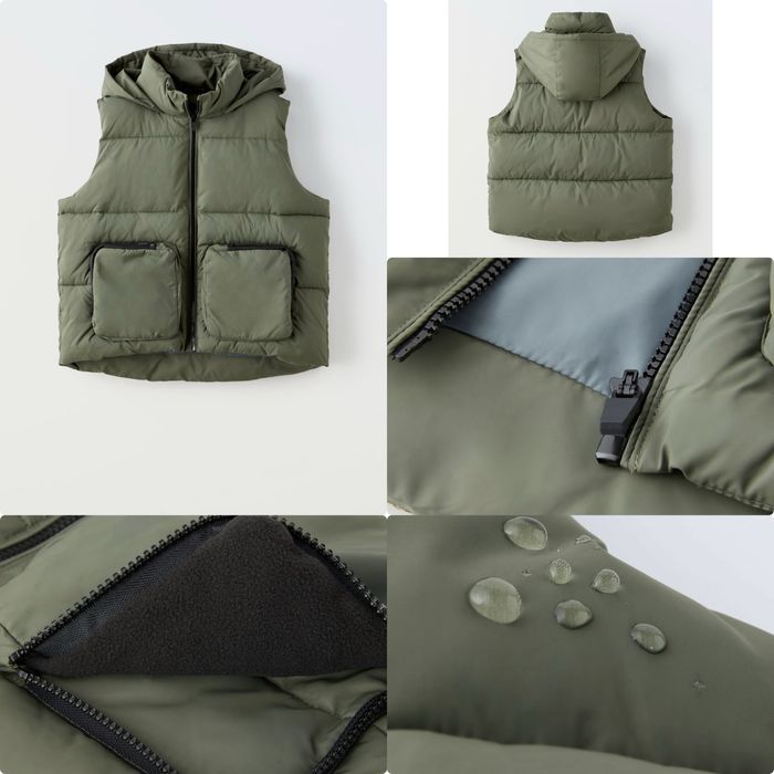 Жилетки на хлопців zara