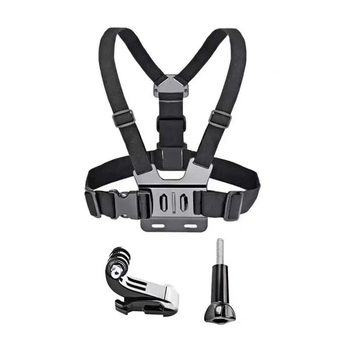Кріплення на груди для екшн камер та смартфонів телефону поворотне