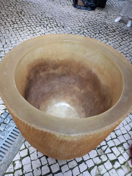 Vaso decorativo em acrilico