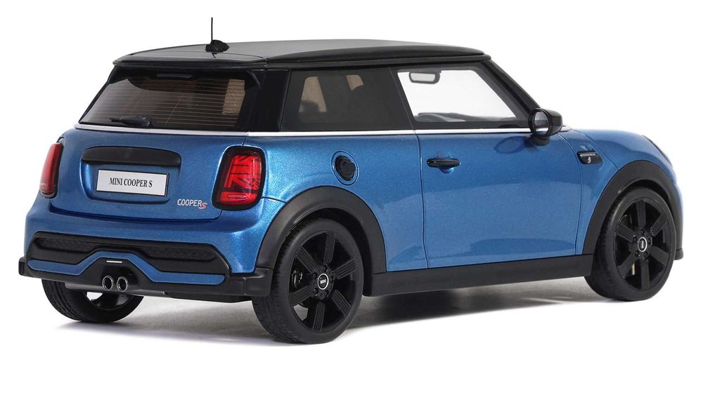 Model 1:18 Otto Mini Cooper S 2021 blue (OT982)