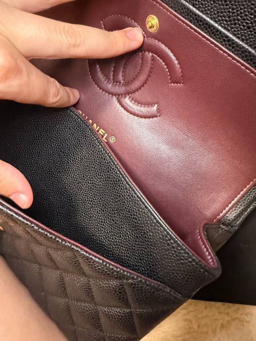 Шкіряна/кожаная сумка в стилі Chanel
