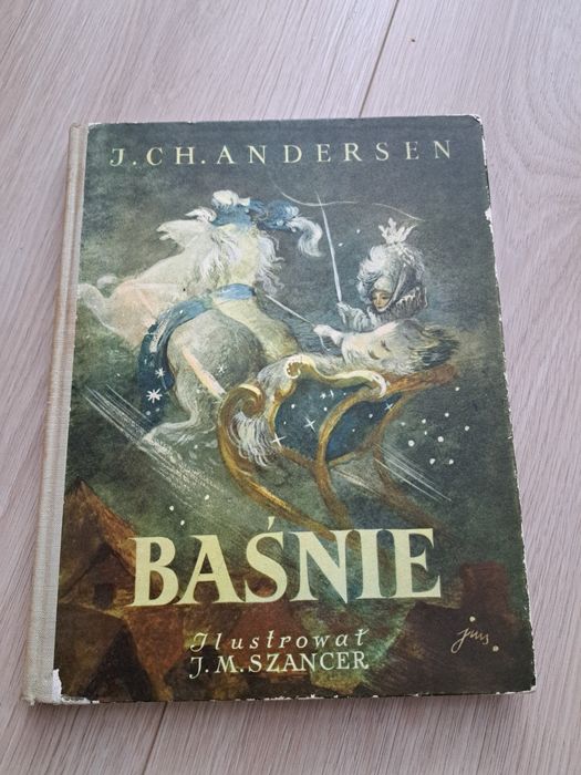 Baśnie Andersen ilustracje Szancer