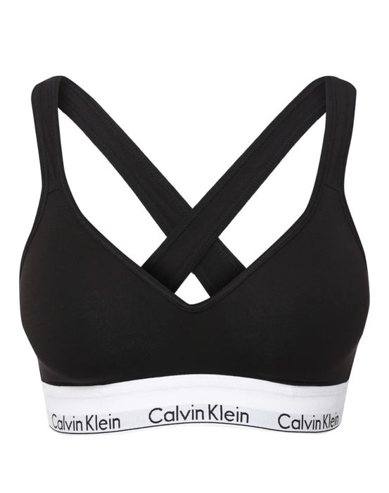 Бюстгальтер-топ жіночий чорний calvin klein
