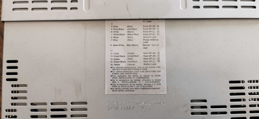 Radio samochodowe ALPINE CDE-9872R