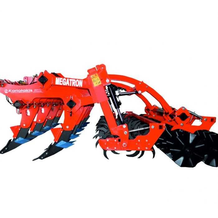 Глибокорозпушувач Kariotakis 9 лап з дисками, чизель глубокорыхлитель