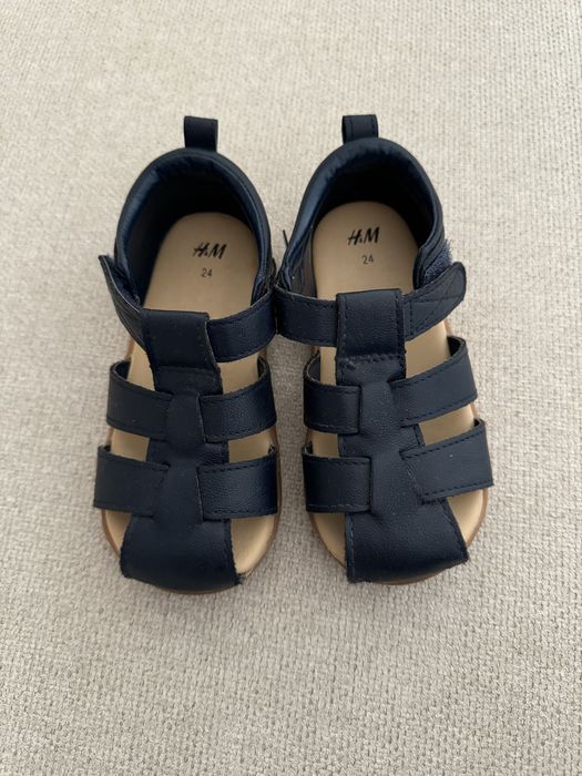 Босоніжки H&M 24 р. (15 см) темно-сині