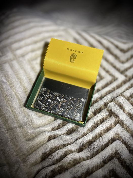 Carteira Porta-Cartões Goyard – Modelo Saint Sulpice (Preta)