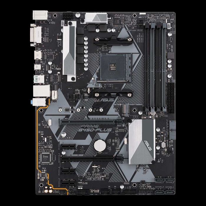 Материнка ASUS PRIME B450-PLUS