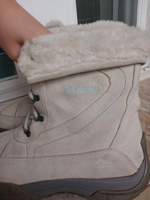 Жіночі замшеві зимові чоботи COLUMBIA