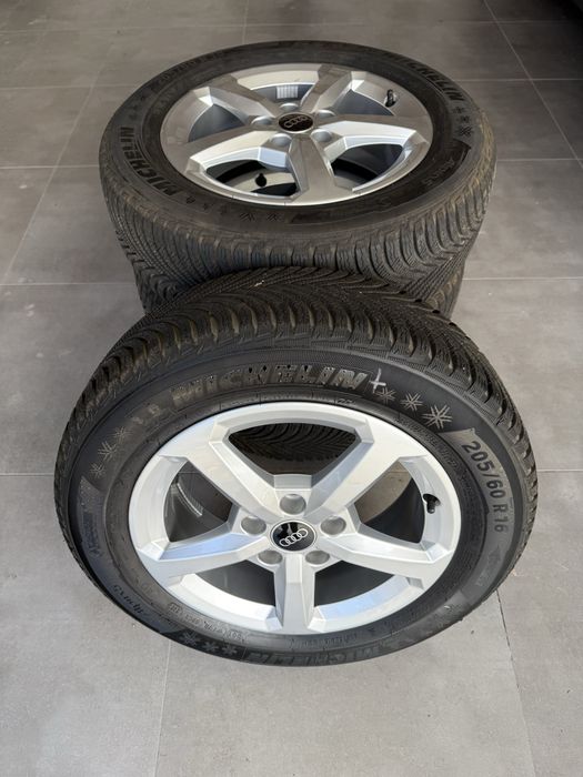 Koła Audi Q2 opony zimowe Michelin Alpin 5 205/60 R16