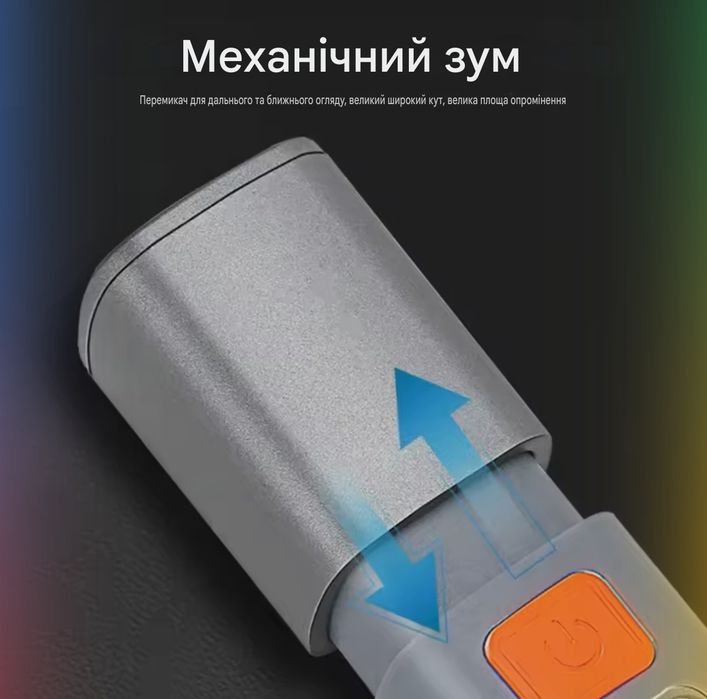 Xiaomi Світлодіодний ліхтарик USB з гачком 2в1 фонарик Xiaomi