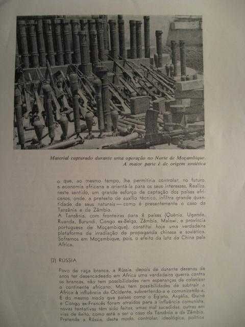 O CASO DE MOÇAMBIQUE - Edição do EME - Lisboa 1970