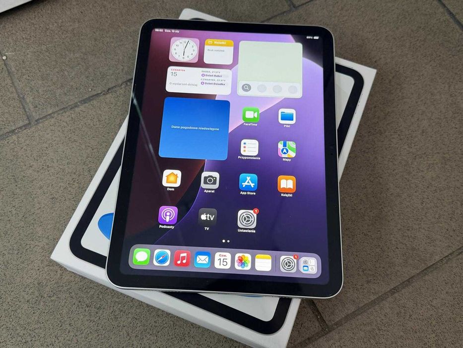 Apple IPad 10 Gen 64GB komplet etui pen