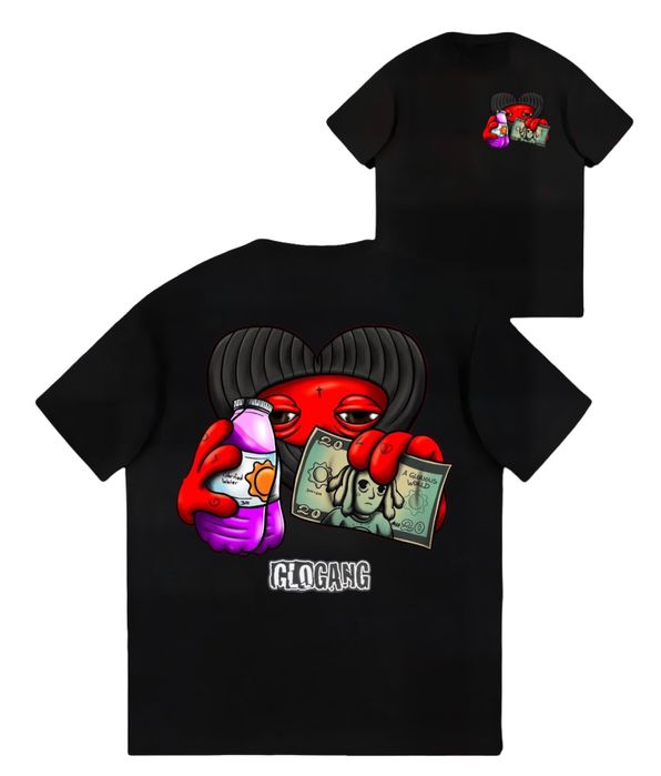 Футболки Glo Gang Logo унисекс Гло Гэнг тишка Новые модели New