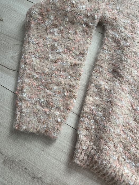 Różowy sweter kardigan reserved XS 158