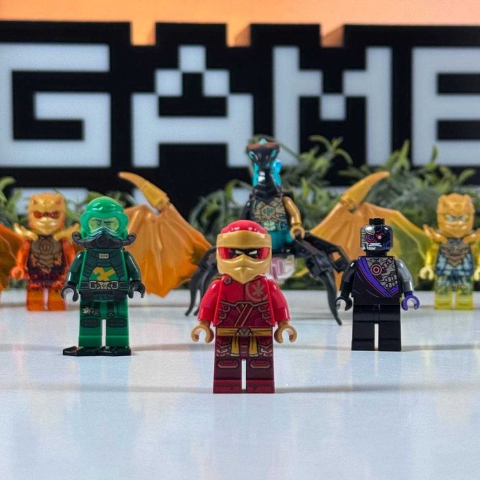 LEGO фігурки Ninjago Лего Ніндзяго Kai Lloyd, Cole, Jay, Zane Arin Б/У