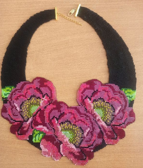 Naszyjnik z koralików Preciosa