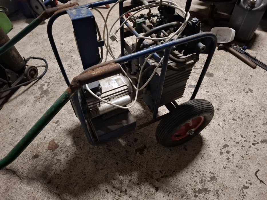 Hydrauliczna łuparka do drewna + agregat hydrauliczny - solidny