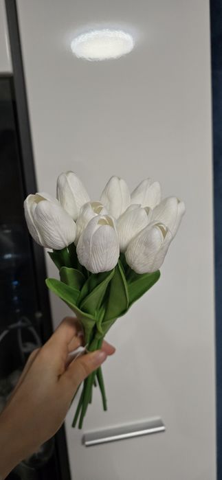 Nowe tulipany silikonowe 10 sztuk