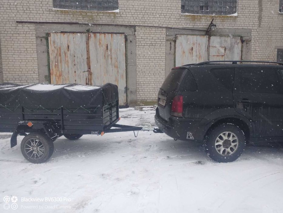 Прицеп Причіп для авто 2000/1300/410 Посилений на 1150 кг Виробник