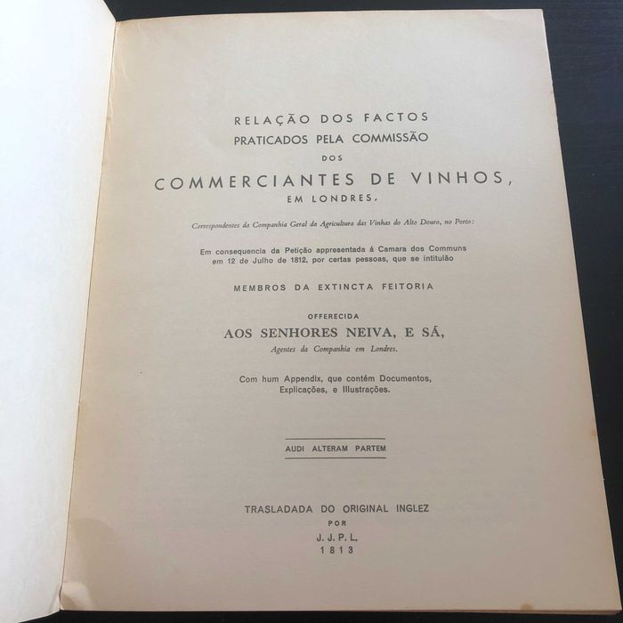 Real Companhia Velha – Relatório de 1969 – História do Vinho do Porto