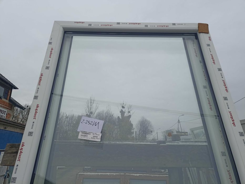 Okno pcv fix 96/252 białe