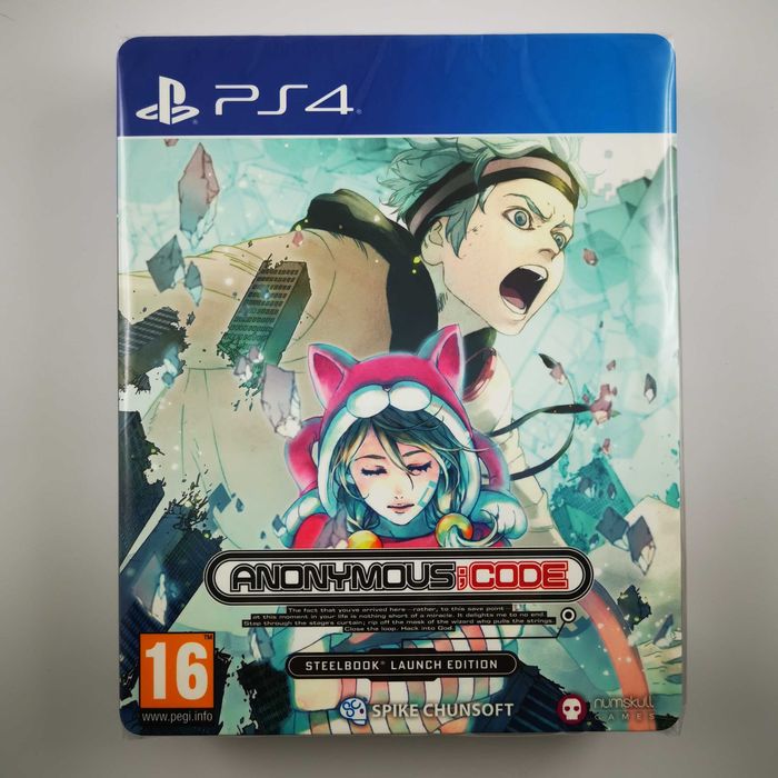 Anonymous Code Steelbook Launch Edition PS4