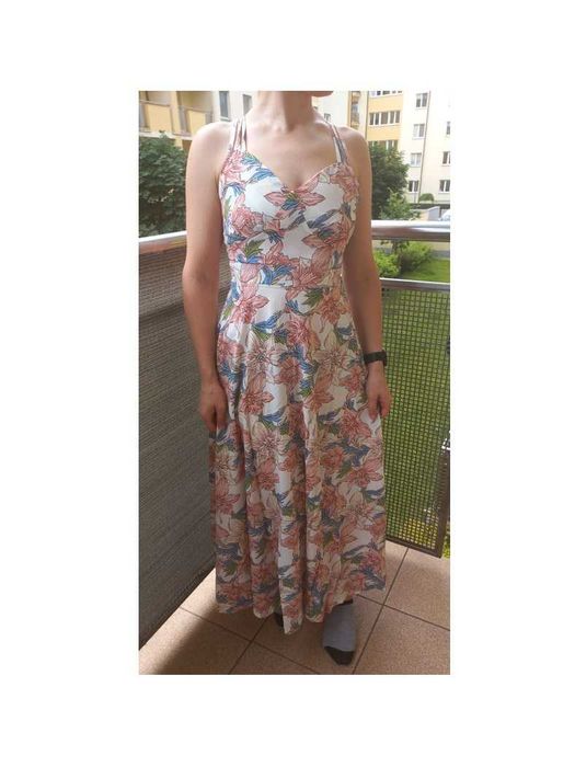 Letnia sukienka w kwiaty