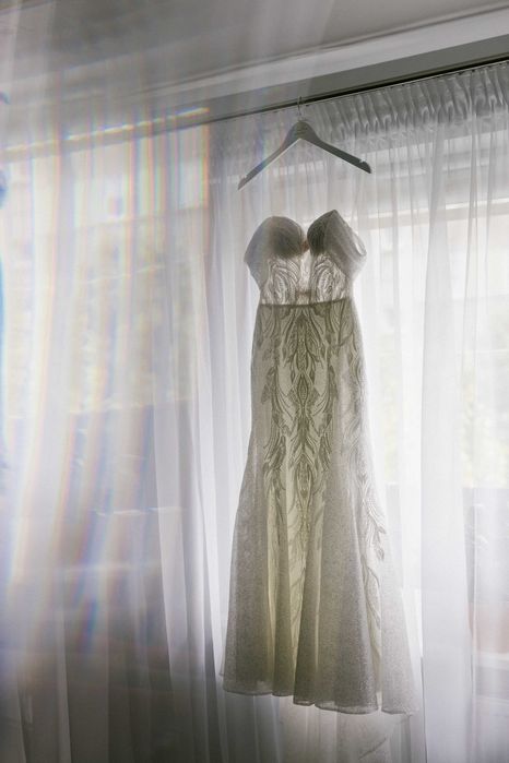 Suknia ślubna "rybka"