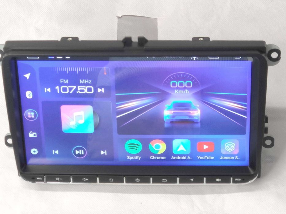 Rádio VW SEAT SKODA - Android 13 - 2 DIN - Oferta câmara - NOVO