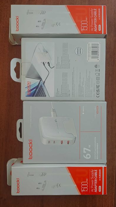 Швидка зарядка Toocki 67W GaN