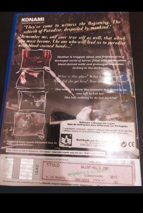 Silent Hill 3 PlayStation 2