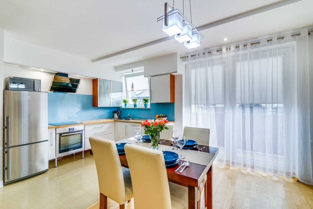 Apartament SUNNY z balkonem - 500m od morza (Ustka, Na Wydmie)