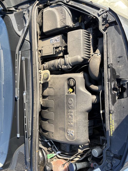 Peugeot 307 2.0 HDi 2007 Hatchback | czerwona skóra | klima | po rozrządzie